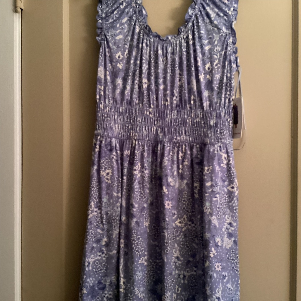 Lucky Brand Blue Floral Dress